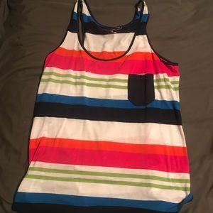Striped tank top